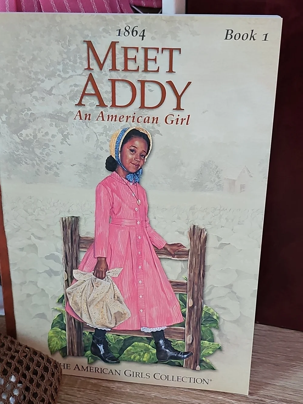 1993 American Girl NIB Addy Walker Doll in Pink Dress - Classic Kids Toy